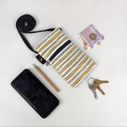 Upcycled Handcrafted Mobile Sling (MSL0626-019) PS_W 