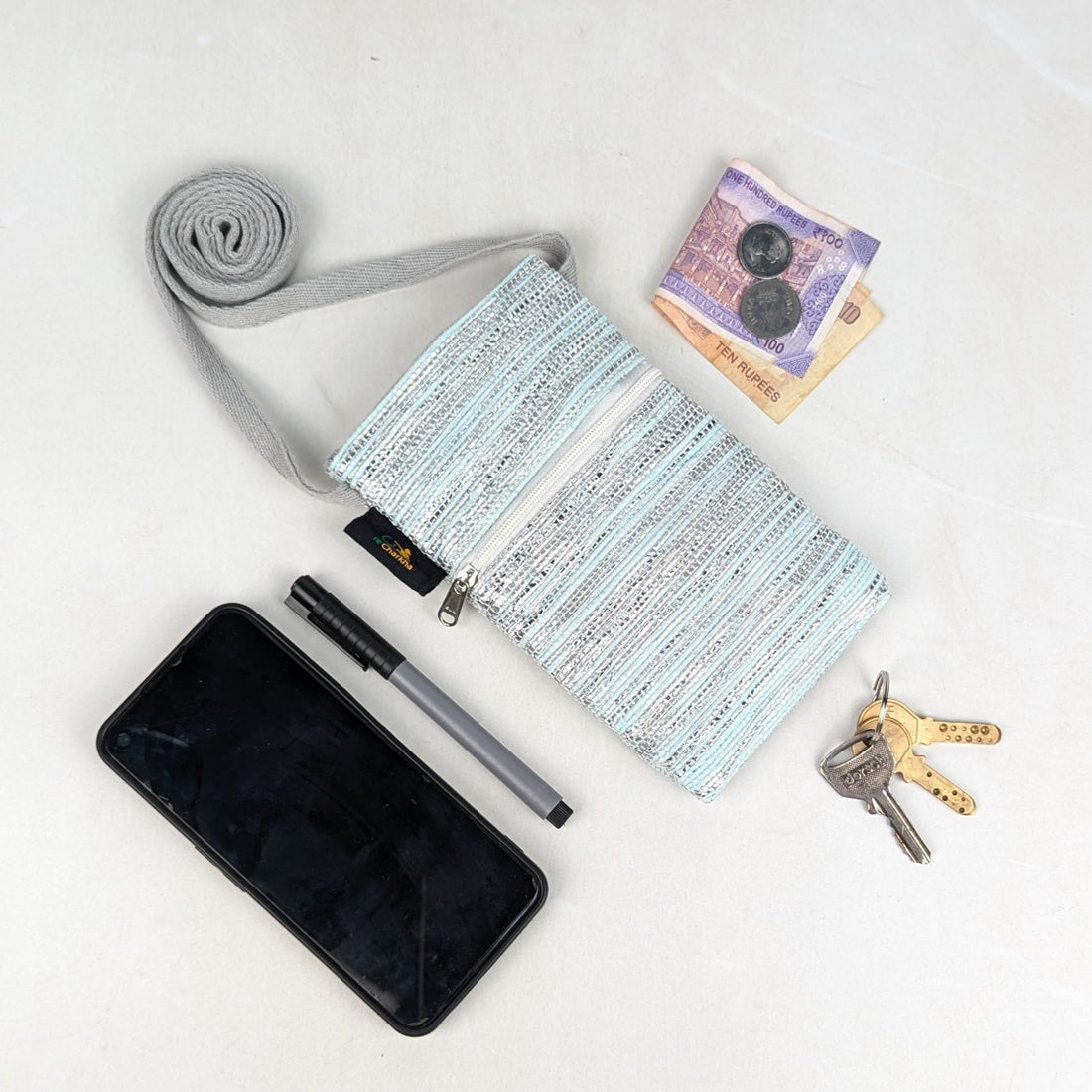 Upcycled Handcrafted Mobile Sling (MSL0726-010)