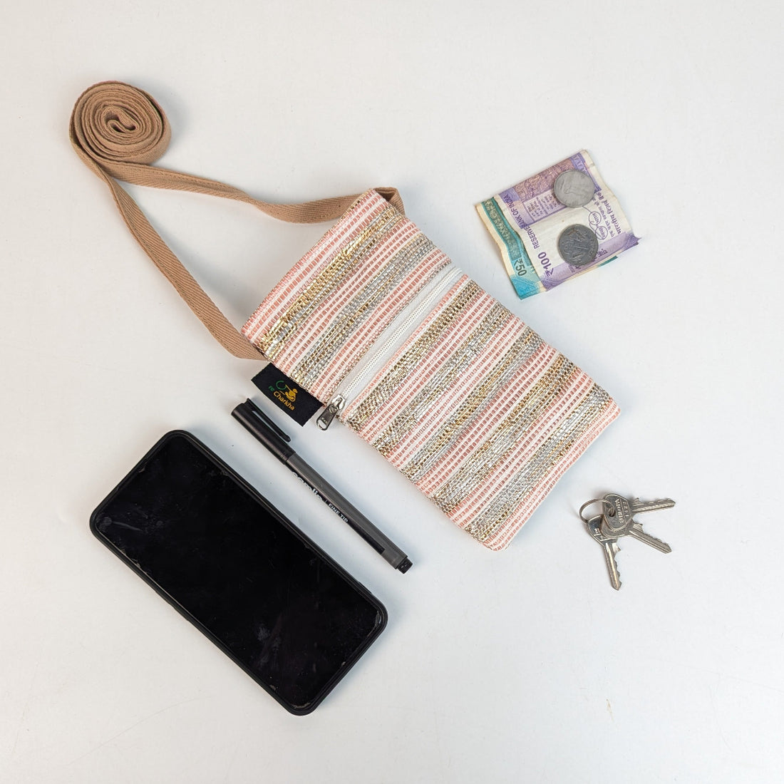 Upcycled Handcrafted Mobile Sling (MSL1026-002)