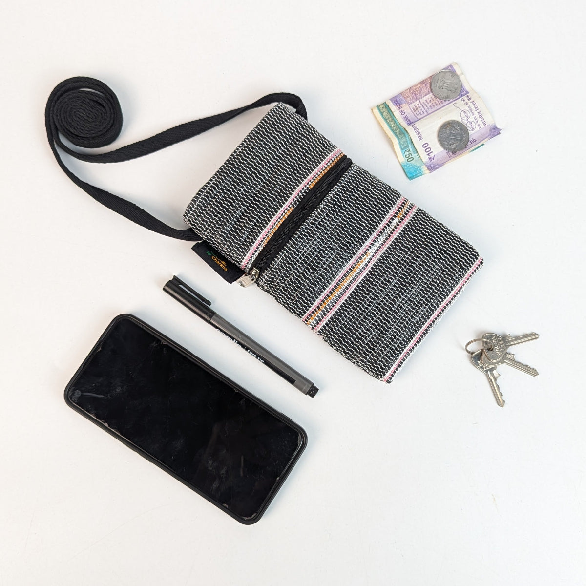 Upcycled Handcrafted Mobile Sling (MSL1026-010)