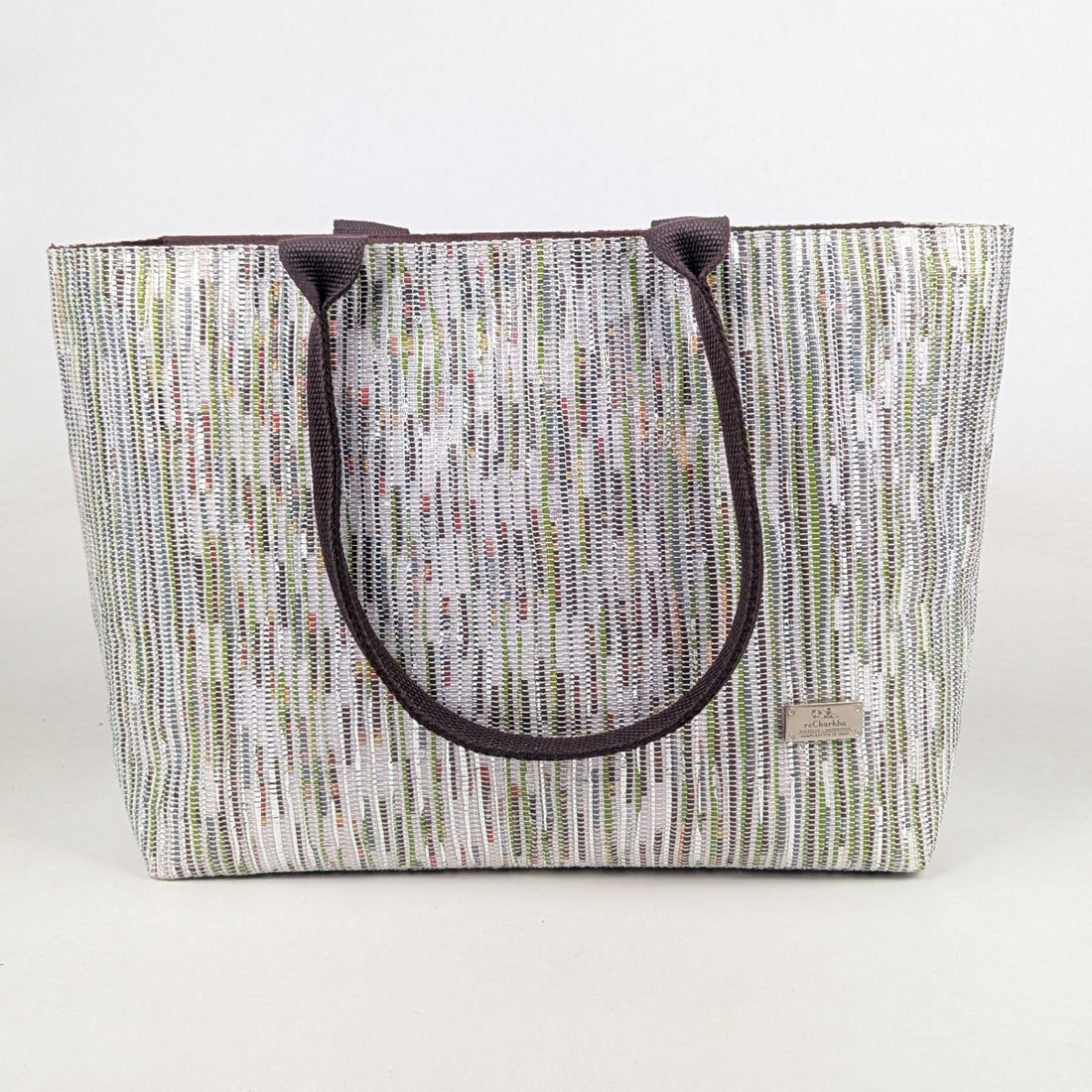 Upcycled Handcrafted Office Tote (OT0326-006) PS_W