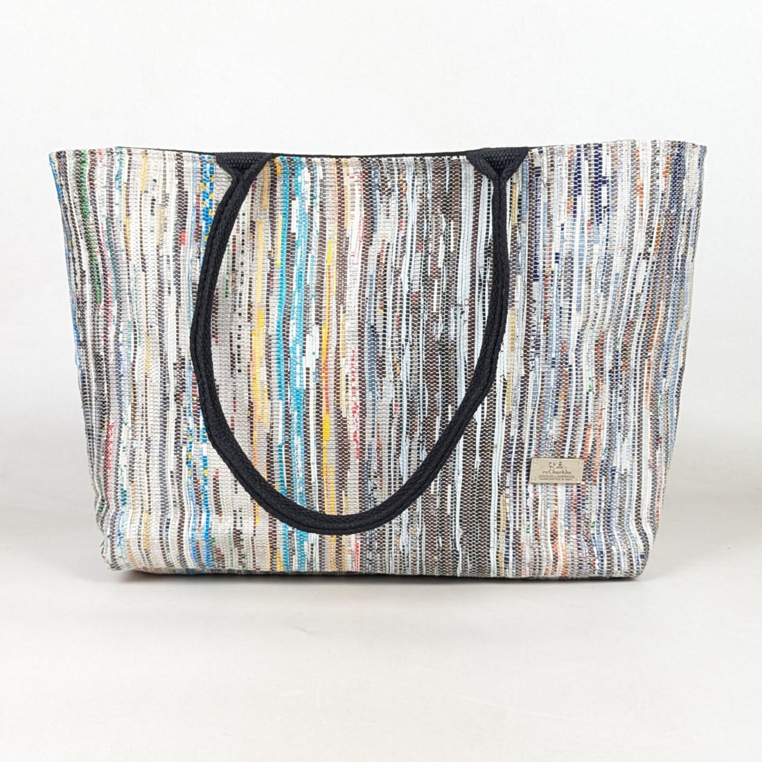 Upcycled Handcrafted Office Tote (OT0426-003) PS_
