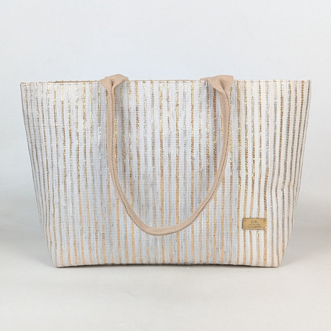 Upcycled Handcrafted Office Tote (OT0426-010)PS_W