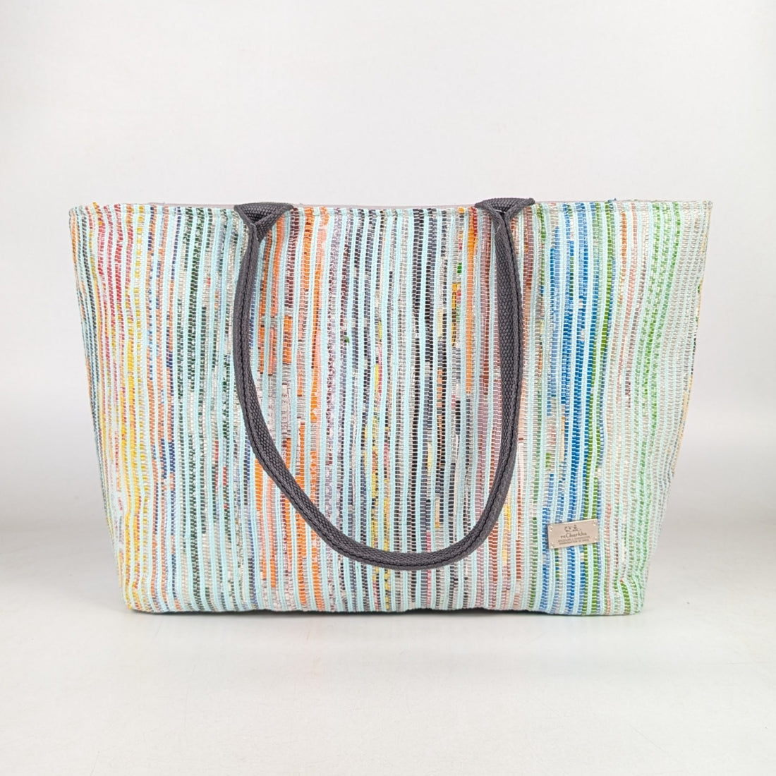 Upcycled Handcrafted Office Tote (OT1025-010) PS_W