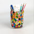 Upcycled Handcrafted Origami Basketery Deco Storage Small (BDSS0126-009)