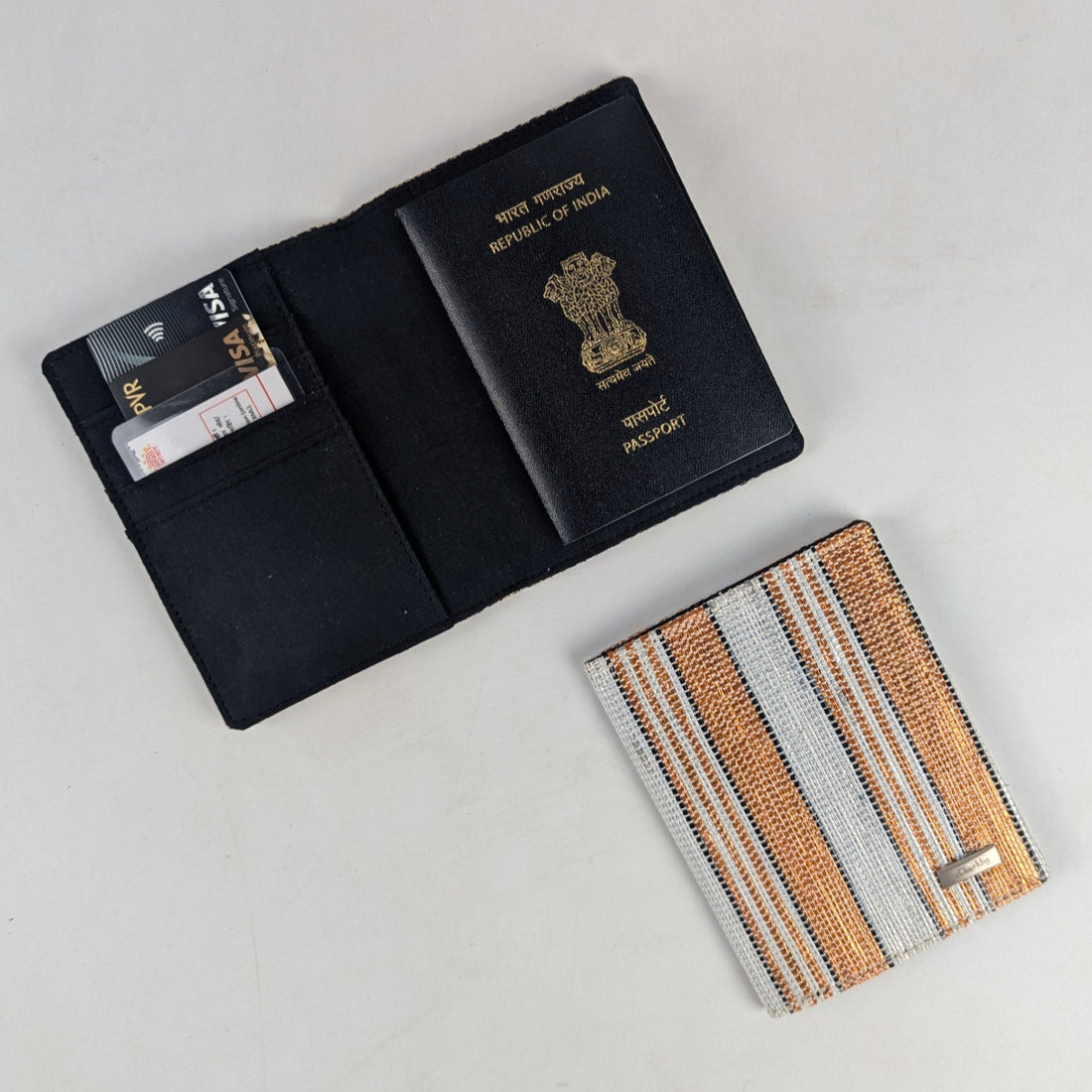 Upcycled Handcrafted Passport Cover (PC0425-016) PS_W