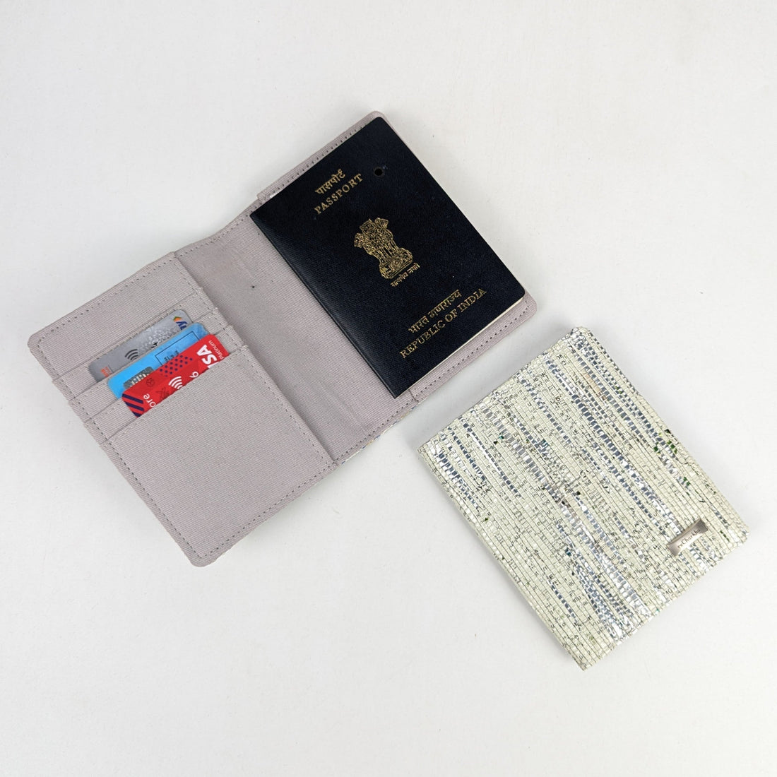 Upcycled Handcrafted Passport Cover (PC0126-005) PS_W