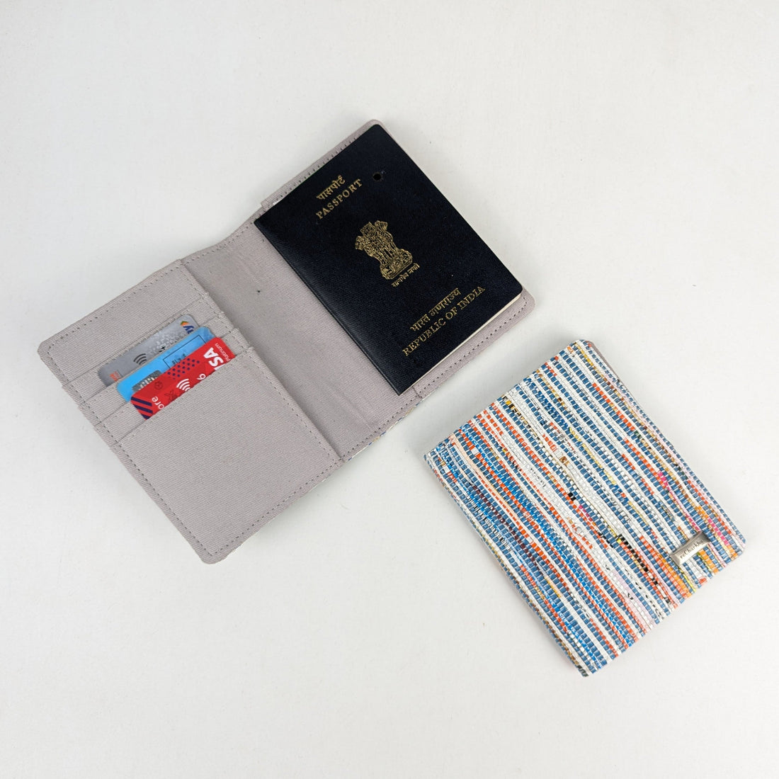 Upcycled Handcrafted Passport Cover (PC0126-006) PS_W