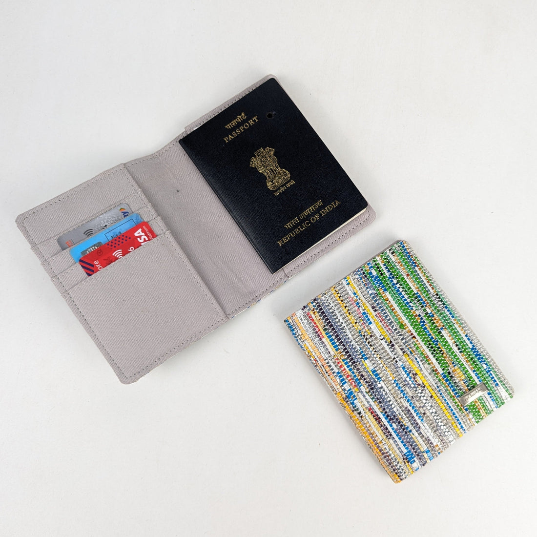 Upcycled Handcrafted Passport Cover (PC0126-007) PS_W