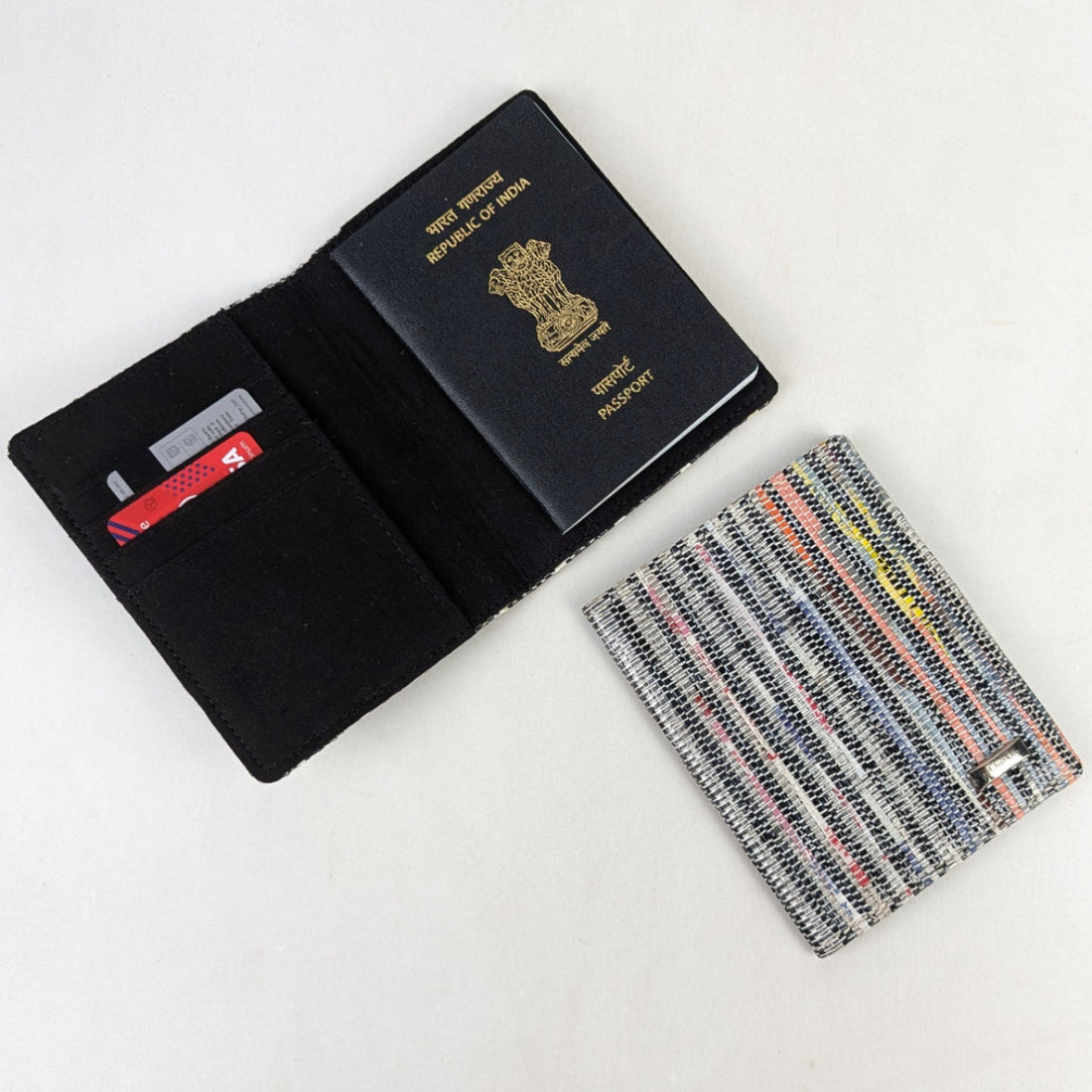 Upcycled Handcrafted Passport Cover (PC0526-001) PS_W