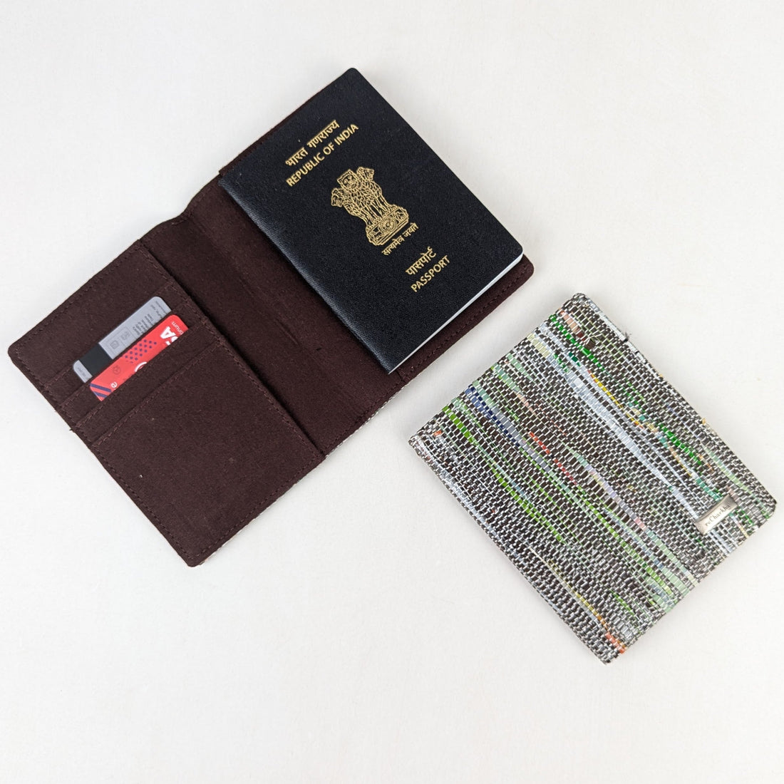 Upcycled Handcrafted Passport Cover (PC0526-016) PS_W