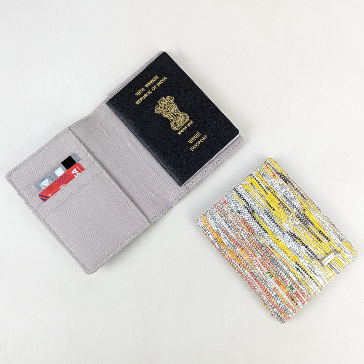 Upcycled Handcrafted Passport Cover (PC0526-022) PS_W