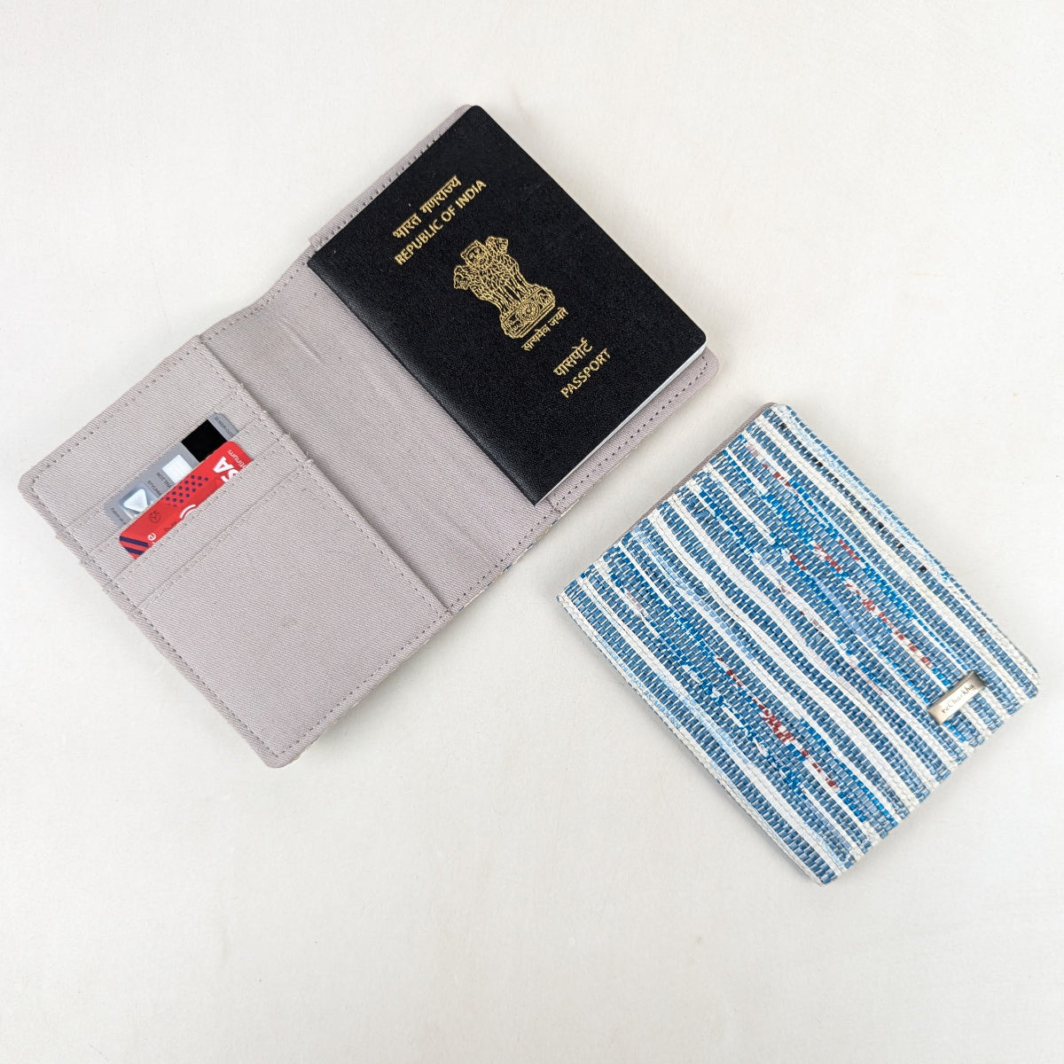 Upcycled Handcrafted Passport Cover (PC0526-023) PS_W