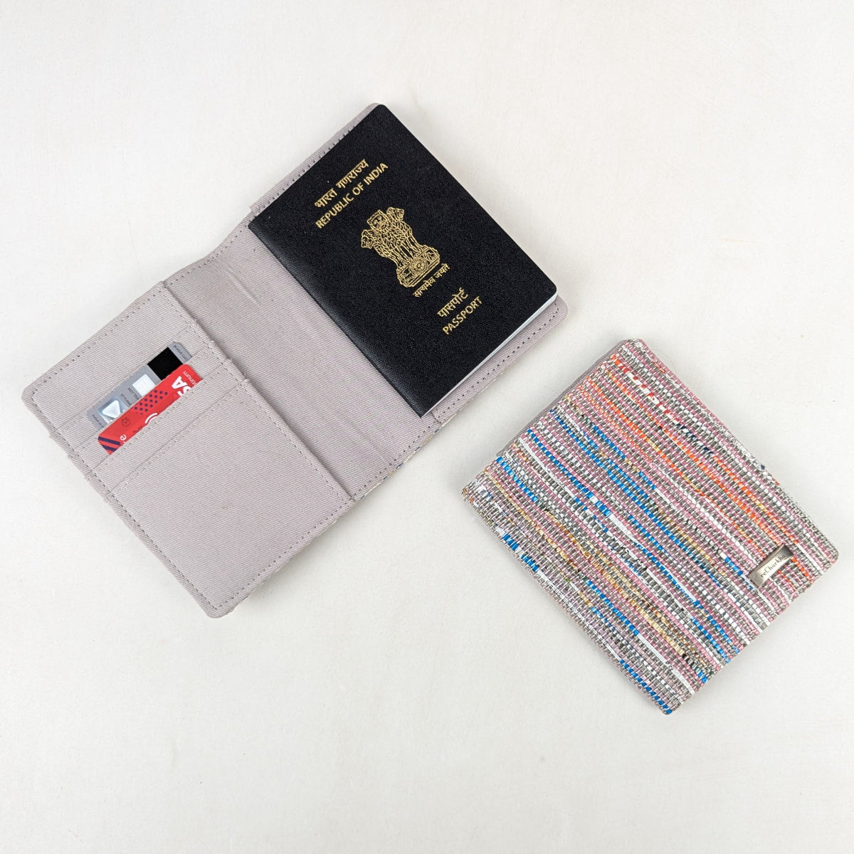 Upcycled Handcrafted Passport Cover (PC0526-025) PS_W