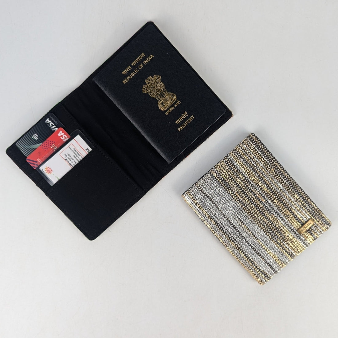 Upcycled Handcrafted Passport Cover (PC0725-001) PS_W