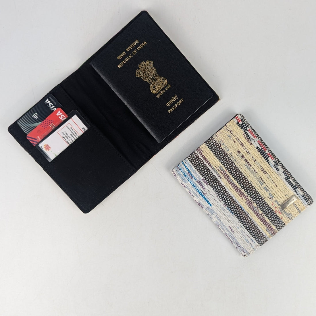 Upcycled Handcrafted Passport Cover (PC0725-002) PS_W