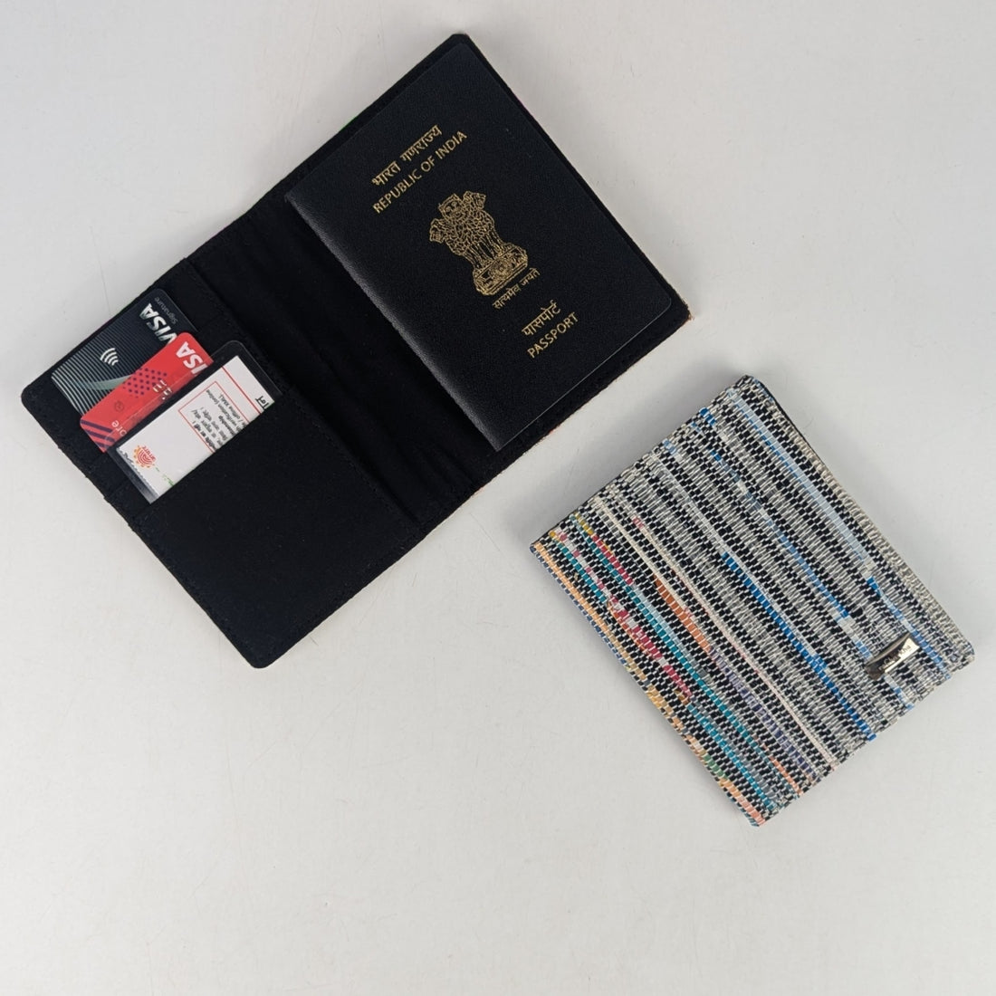 Upcycled Handcrafted Passport Cover (PC0725-003) PS_W