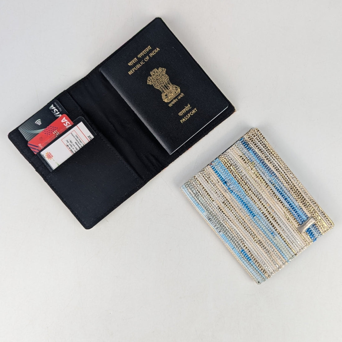 Upcycled Handcrafted Passport Cover (PC0725-008) PS_W