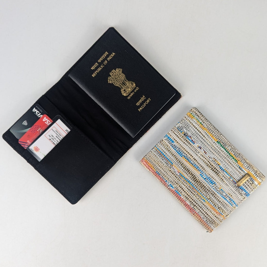 Upcycled Handcrafted Passport Cover (PC0725-010) PS_W