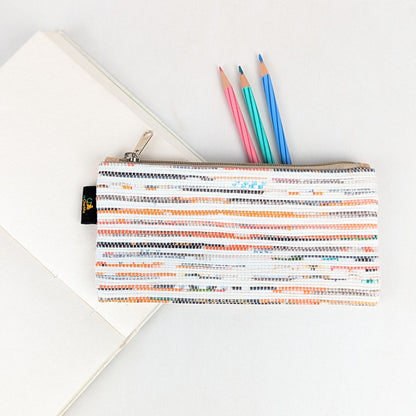Upcycled Handcrafted Pencil Pouch (PP0526-018) PS_W