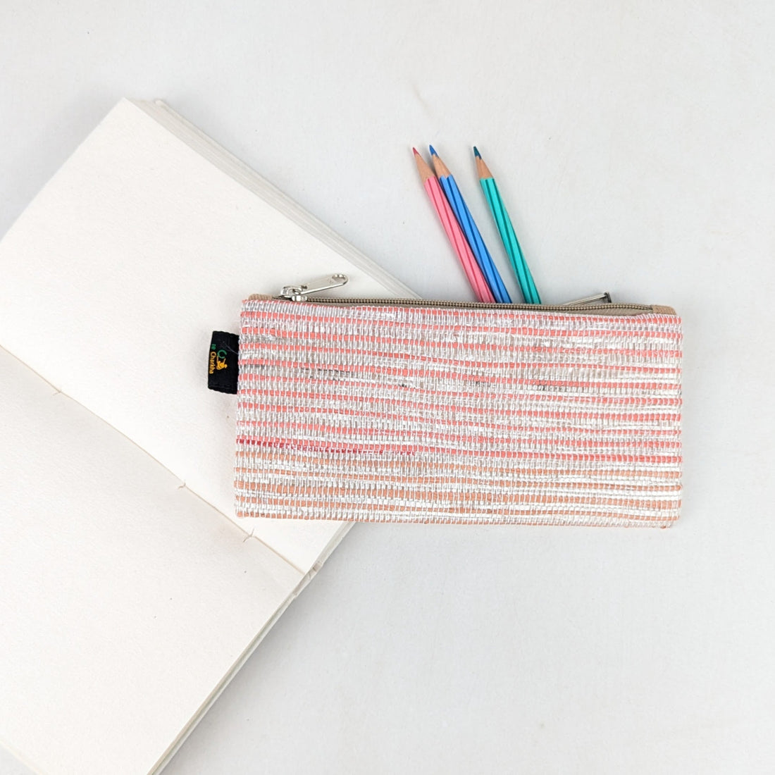 Upcycled Handcrafted Pencil Pouch (PP0626-008) PS_W 