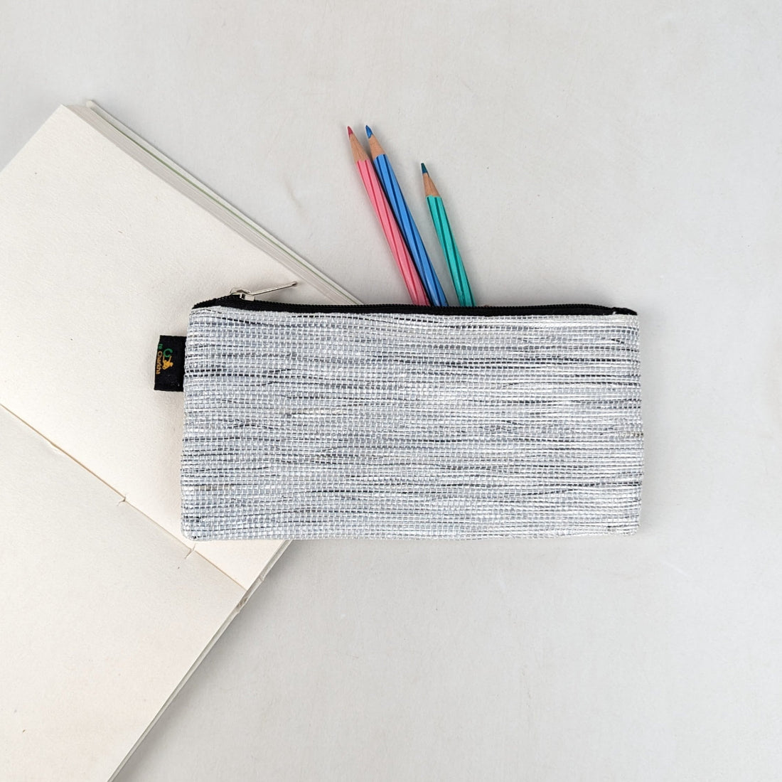 Upcycled Handcrafted Pencil Pouch (PP0626-017)