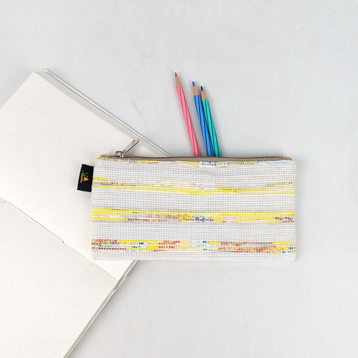 Upcycled Handcrafted Pencil Pouch (PP0626-026)