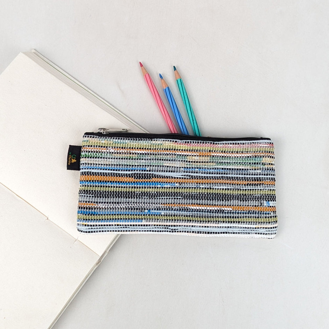 Upcycled Handcrafted Pencil Pouch (PP0626-028)