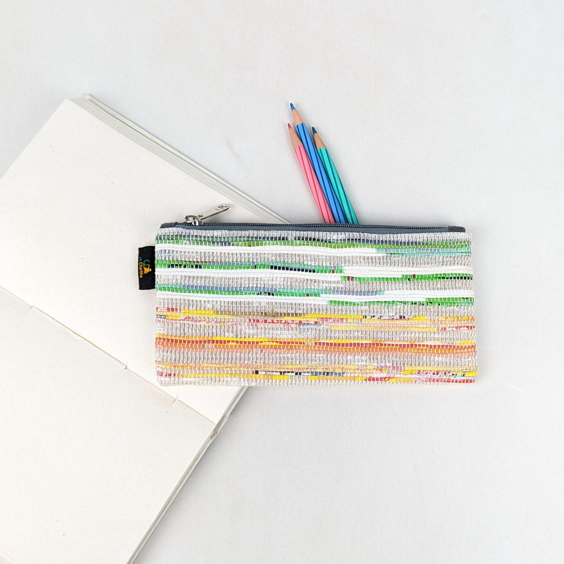 Upcycled Handcrafted Pencil Pouch (PP0626-034)