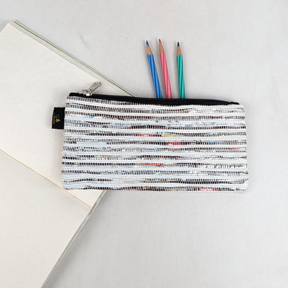 Upcycled Handcrafted Pencil Pouch (PP0726-008) 