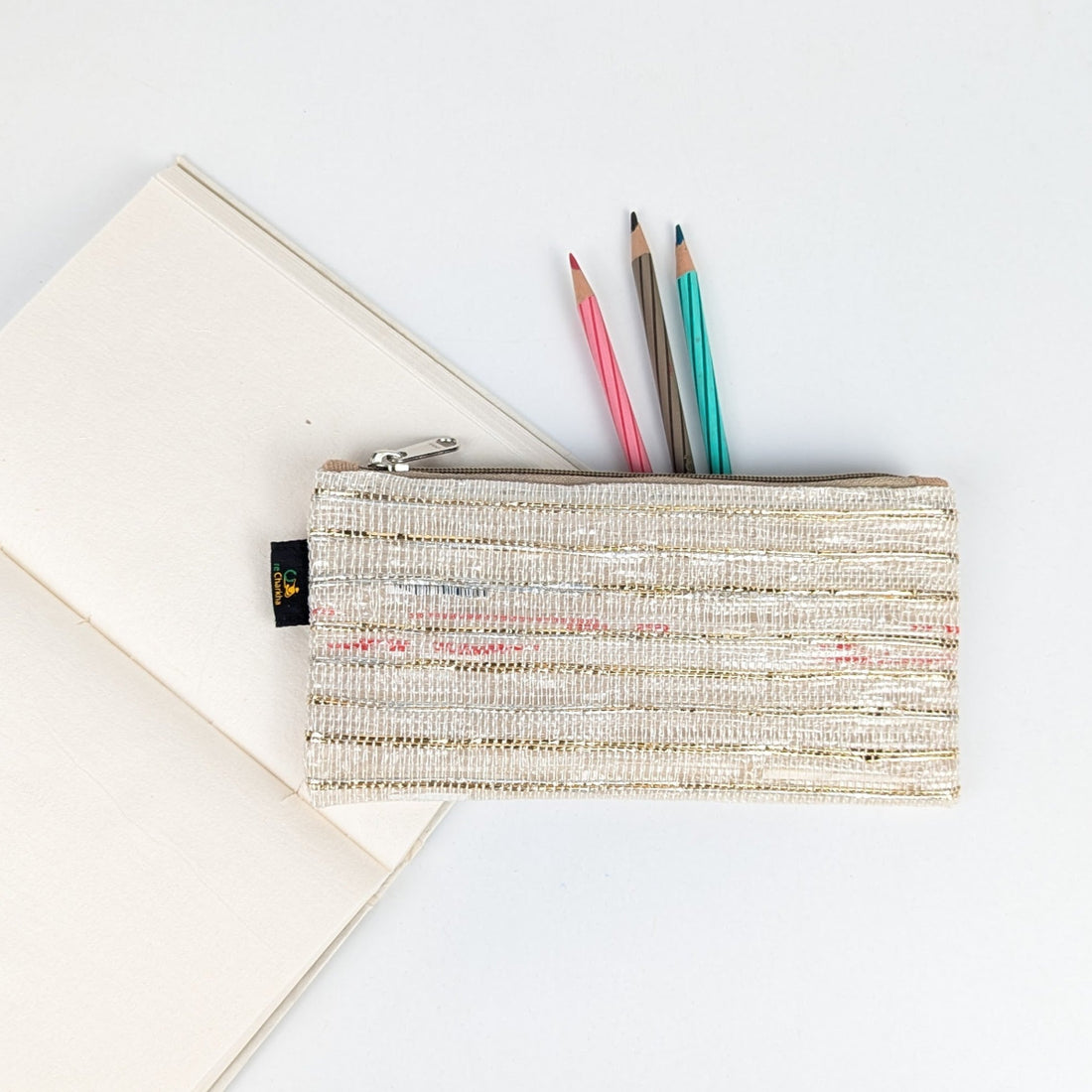 Upcycled Handcrafted Pencil Pouch (PP0926-002)