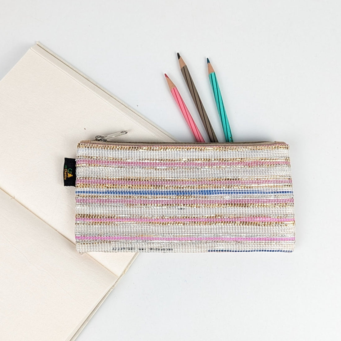 Upcycled Handcrafted Pencil Pouch (PP0926-008)