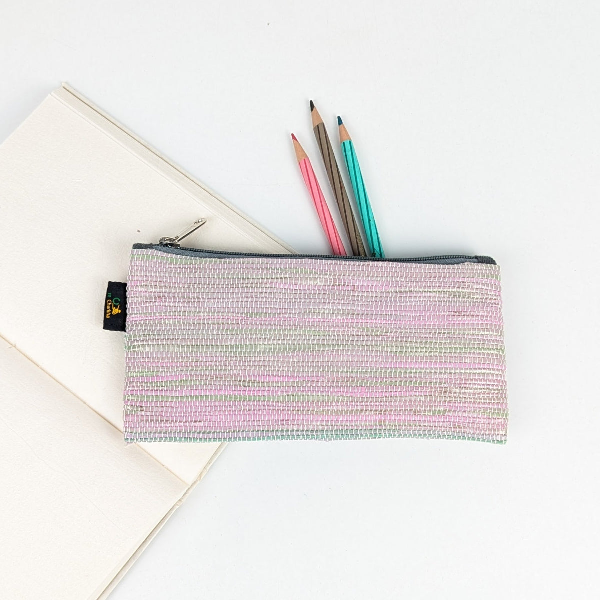 Upcycled Handcrafted Pencil Pouch (PP0926-009)