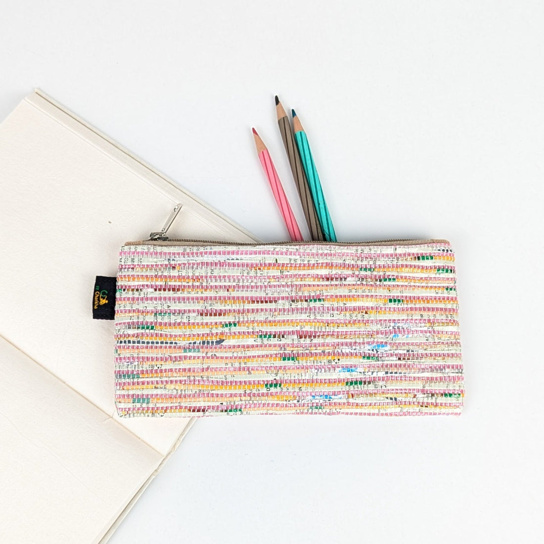 Upcycled Handcrafted Pencil Pouch (PP0926-013)