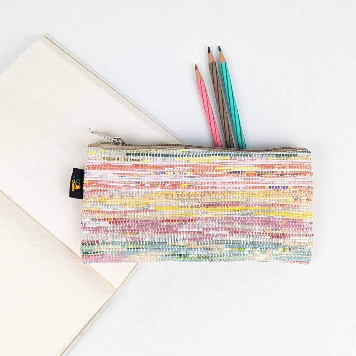 Upcycled Handcrafted Pencil Pouch (PP0926-018)