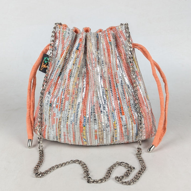 Upcycled Handcrafted Potli Sling (PS0325-010) PS_W