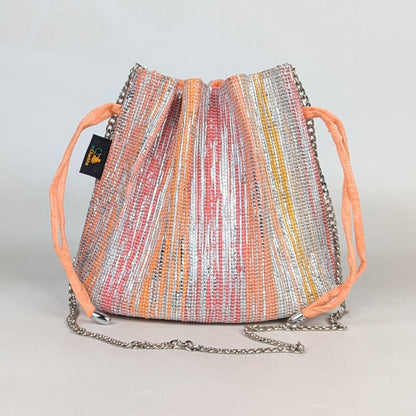 Upcycled Handcrafted Potli Sling (PS0426-005) PS_W 