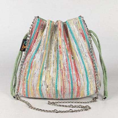 Upcycled Handcrafted Potli Sling (PS0625-005) PS_W