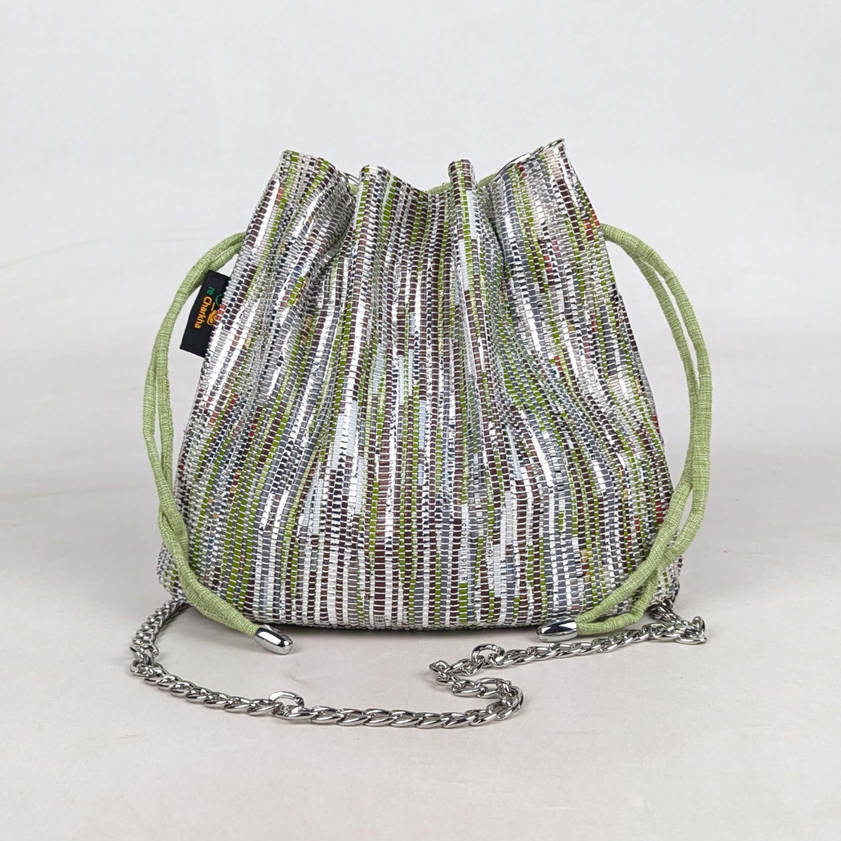 Upcycled Handcrafted Potli Sling (PS0626-005) 