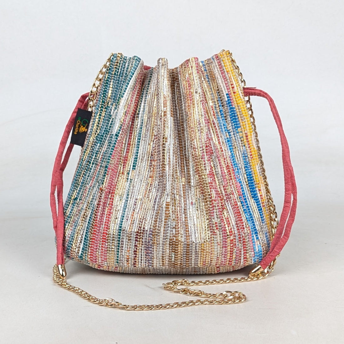 Upcycled Handcrafted Potli Sling (PS0626-007) 