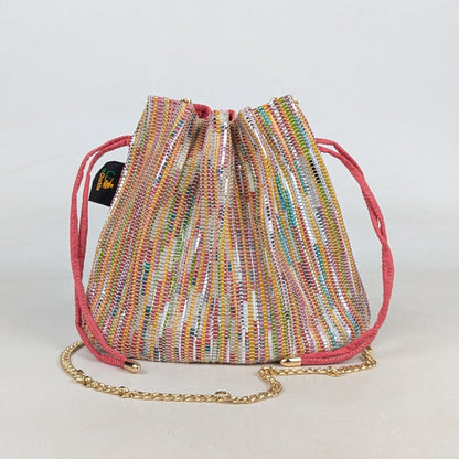 Upcycled Handcrafted Potli Sling (PS0626-008) 