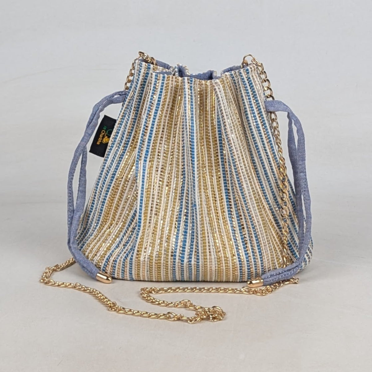 Upcycled Handcrafted Potli Sling (PS0726-004) 