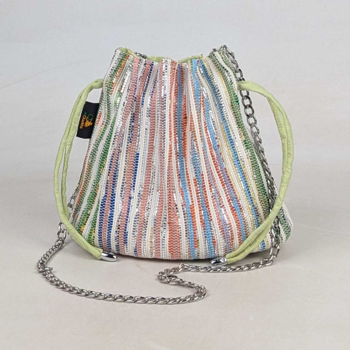 Upcycled Handcrafted Potli Sling (PS0726-005) 