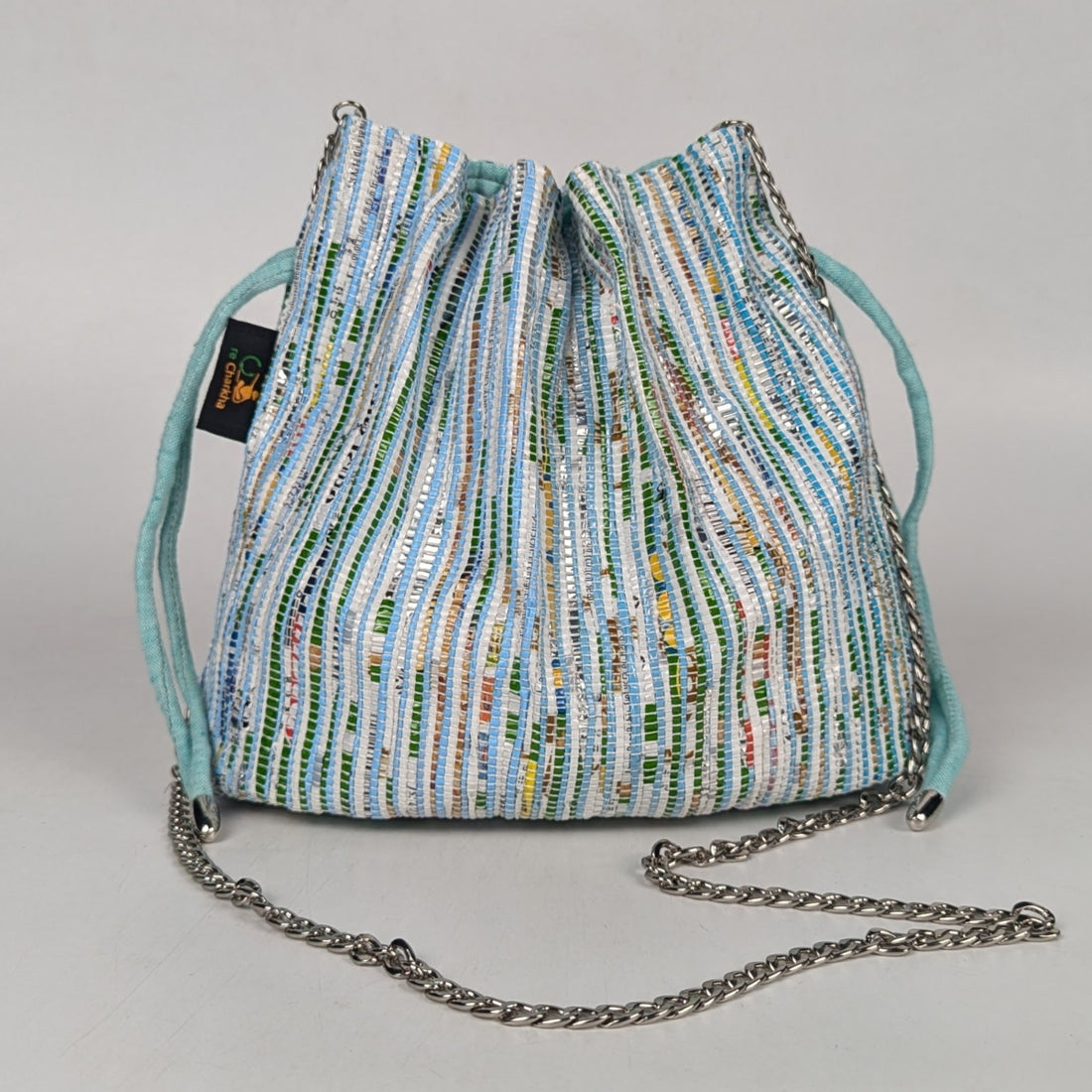 Upcycled Handcrafted Potli Sling (PS0925-002) PS_W