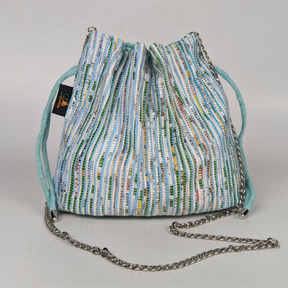 Upcycled Handcrafted Potli Sling (PS0925-002) PS_W