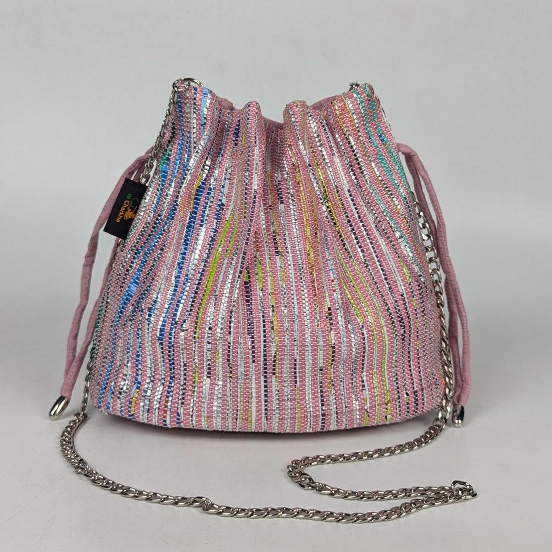 Upcycled Handcrafted Potli Sling (PS0925-004) PS_W