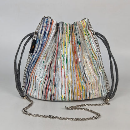 Upcycled Handcrafted Potli Sling (PS0925-008) PS_W