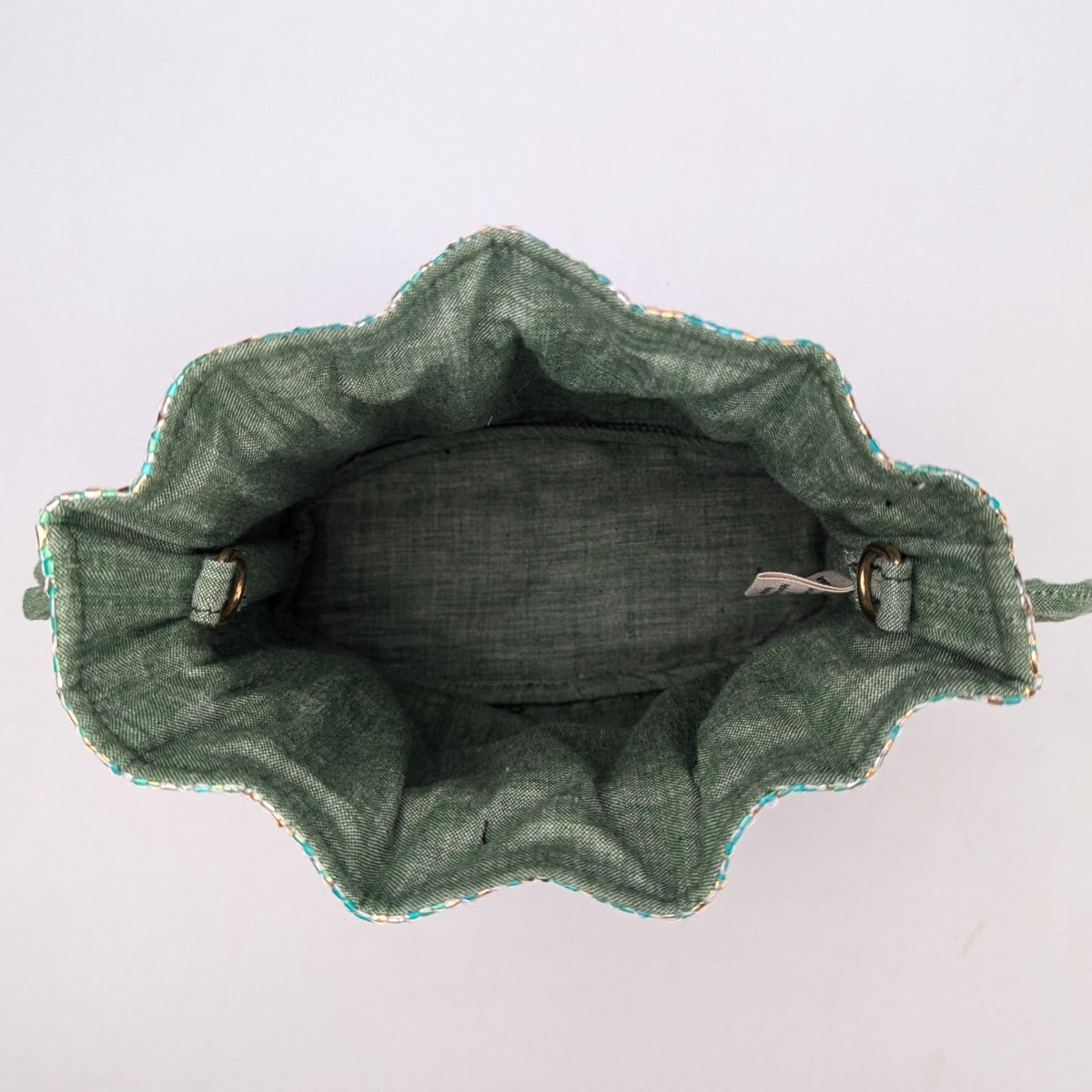 Upcycled Handcrafted Potli Sling (PS1225-003) PS_W