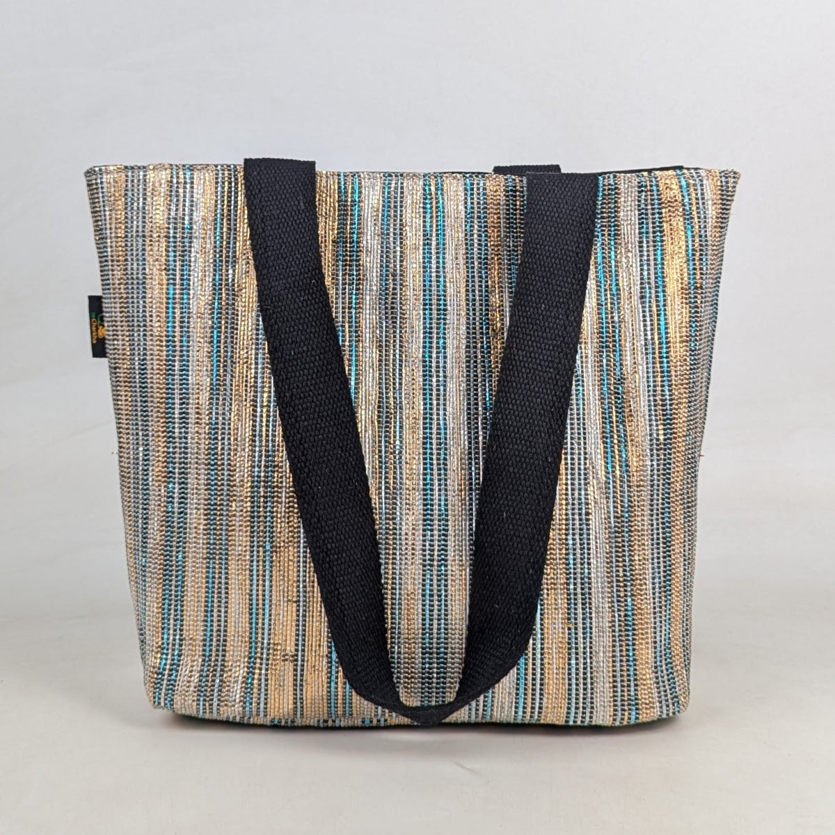 Upcycled Handcrafted Shopper Tote (ST0626-003)