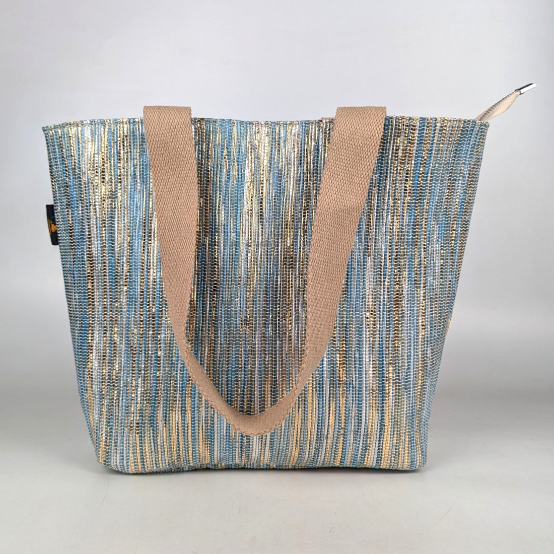 Upcycled Handcrafted Shopper Tote (ST1025-025) PS_W